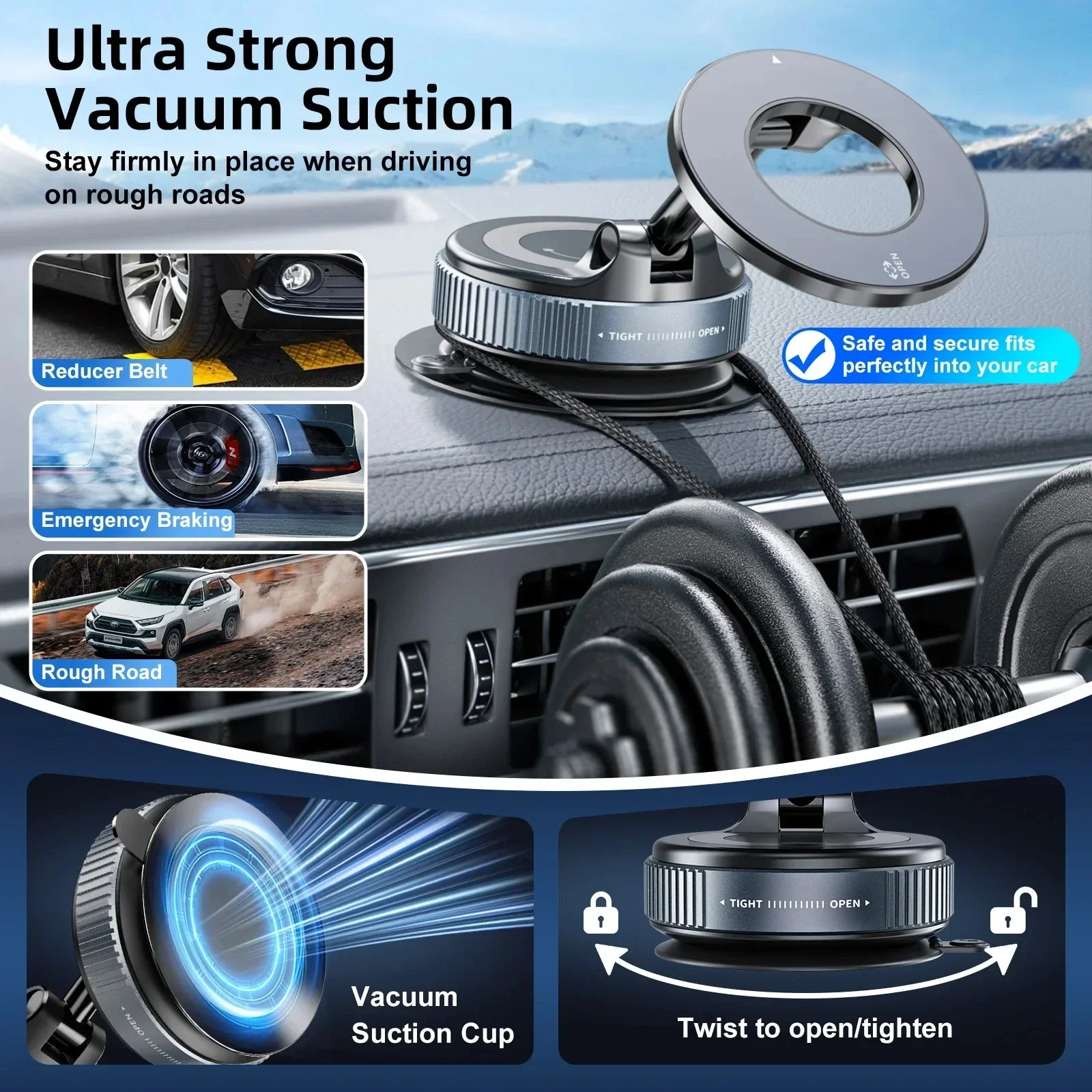 Magnetic Car Phone Stand