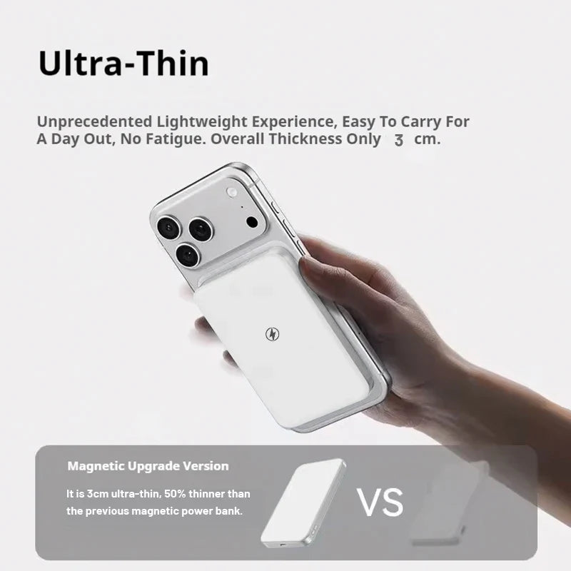 Magnetic Power Bank for On-the-Go