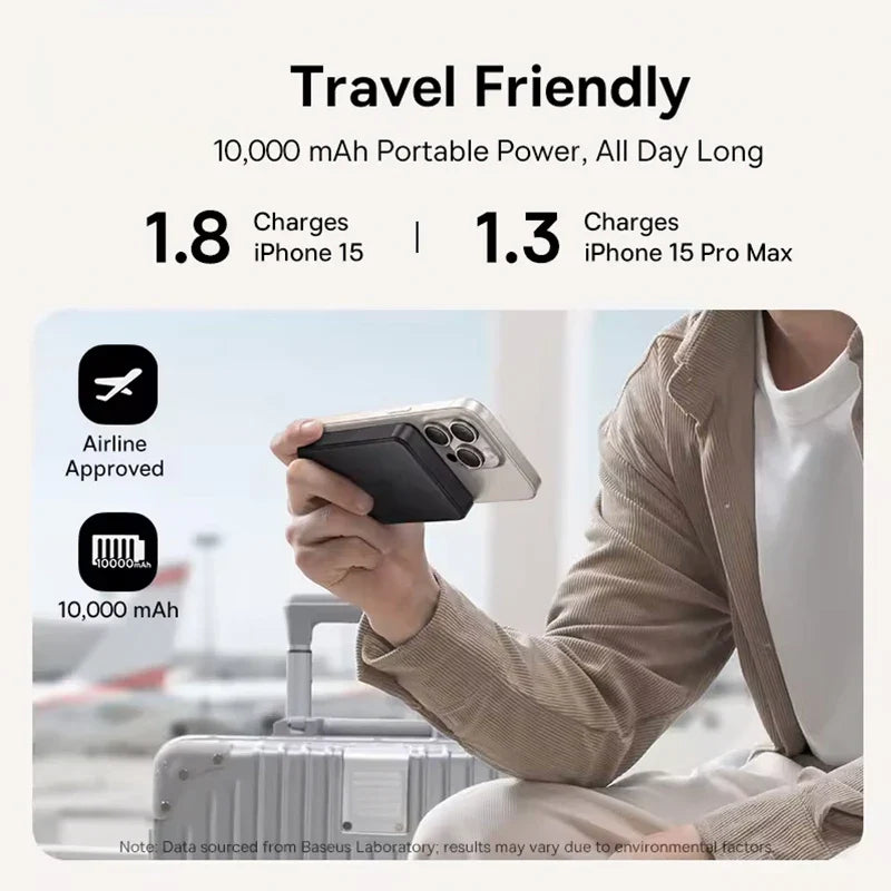 Magnetic Power Bank for On-the-Go