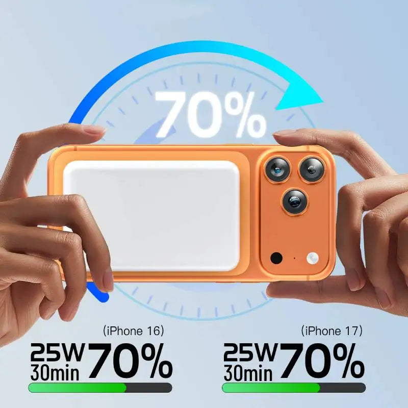 Magnetic Power Bank for On-the-Go